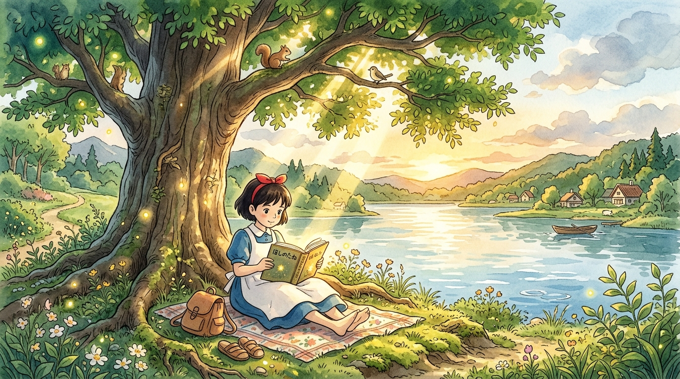 Ghibli арт