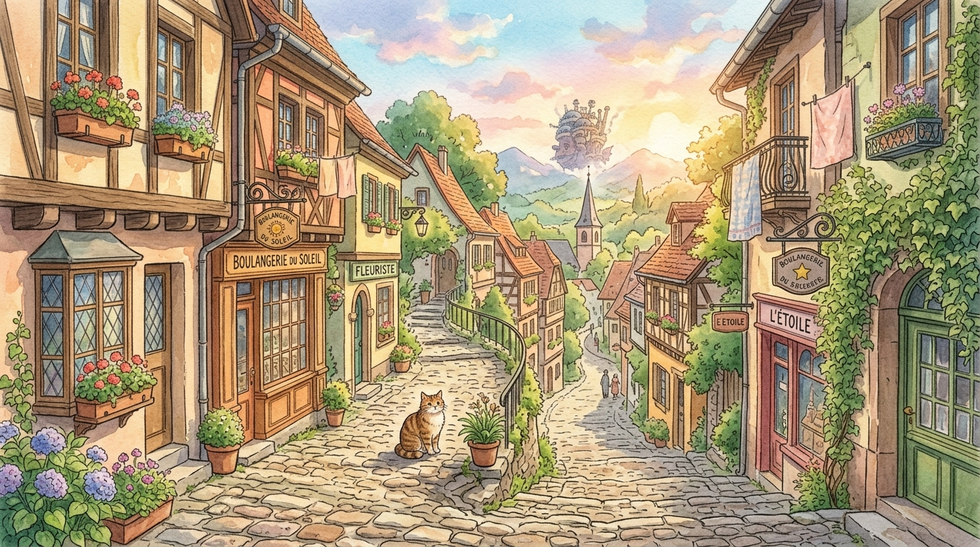 Кот Ghibli